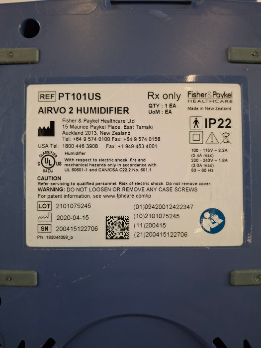 Fisher & Paykel Airvo 2 Humidified High Flow Therapy Unit