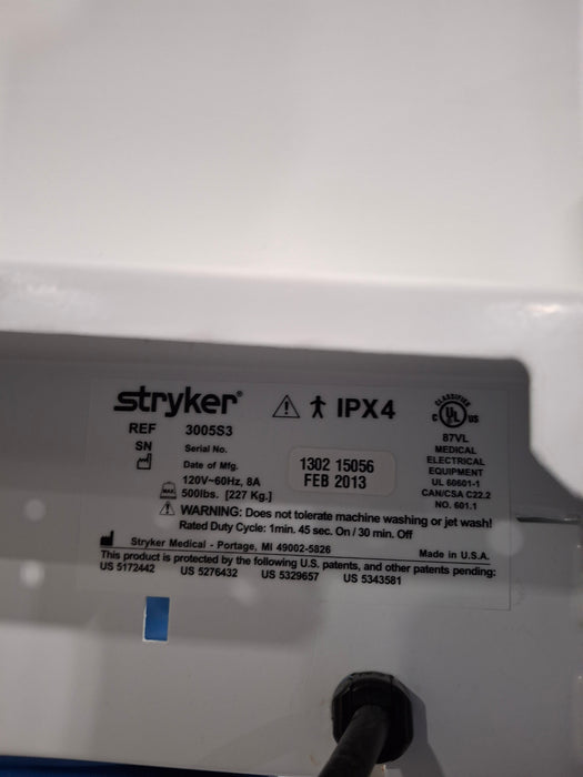 Stryker Secure III 3005 Hospital Bed