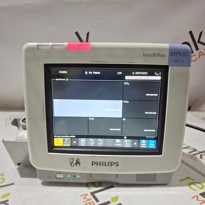 Philips IntelliVue MP5SC Fast SpO2, NIBP Spot Check Monitor