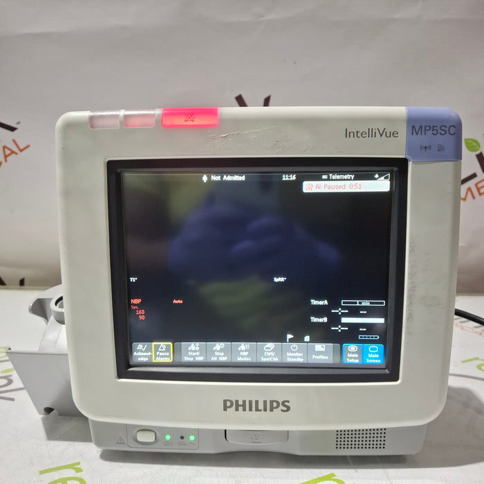Philips IntelliVue MP5SC Fast SpO2, NIBP Spot Check Monitor