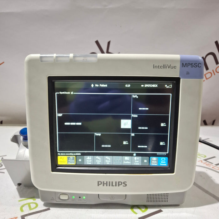 Philips IntelliVue MP5SC Fast SpO2, NIBP Spot Check Monitor