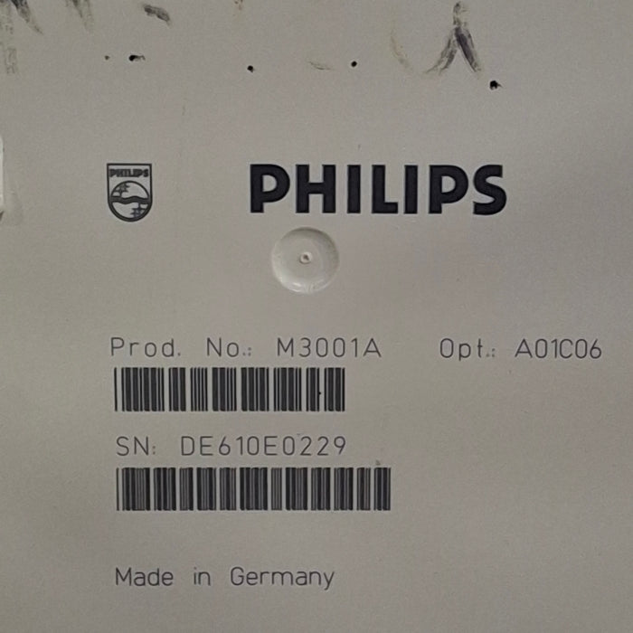 Philips M3001A-A01C06 Fast SpO2, NIBP, ECG, Temp, IBP MMS Module