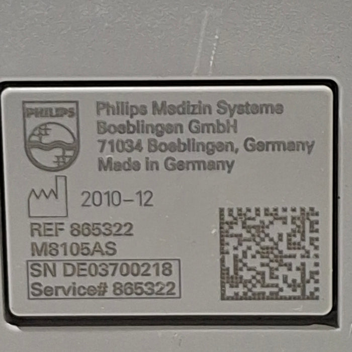 Philips IntelliVue MP5SC Fast SpO2, NIBP Spot Check Monitor