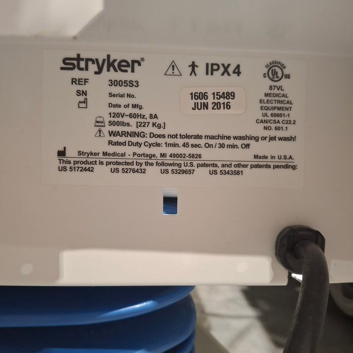 Stryker Secure III 3005 Hospital Bed