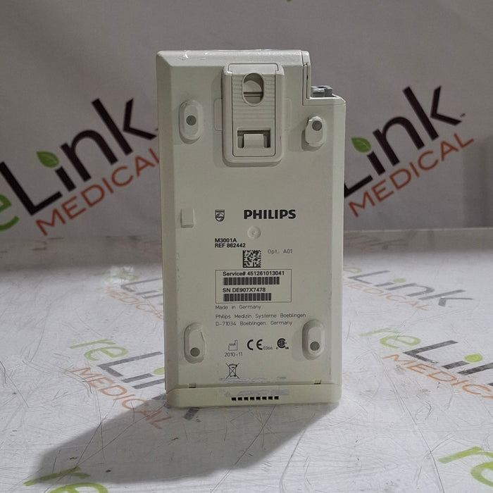 Philips M3001A-A01 Fast SpO2, NIBP, ECG MMS Module