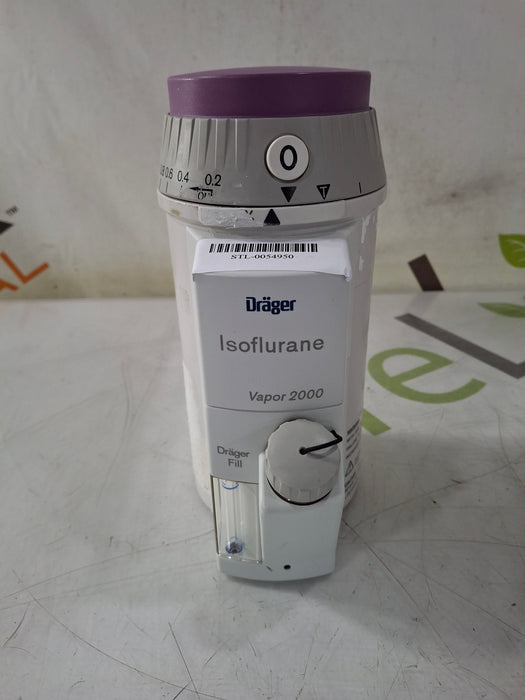 Draeger Medical Vapor 2000 Isoflurane Vaporizer