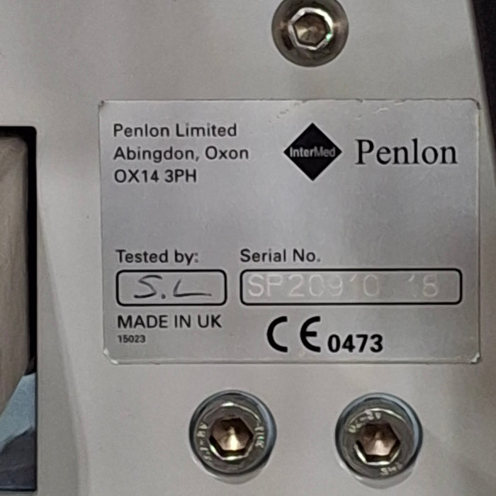 Penlon, Inc Prima SP2 Anesthesia Machine