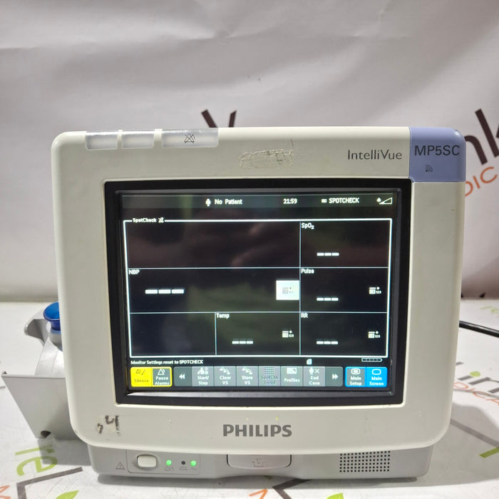Philips IntelliVue MP5SC Fast SpO2, NIBP Spot Check Monitor