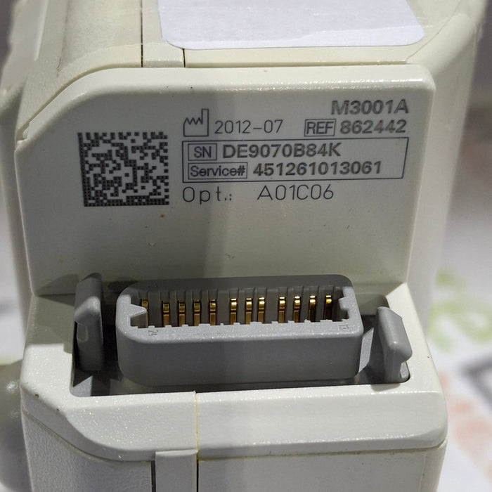 Philips M3001A-A01C06 Fast SpO2, NIBP, ECG, Temp, IBP MMS Module