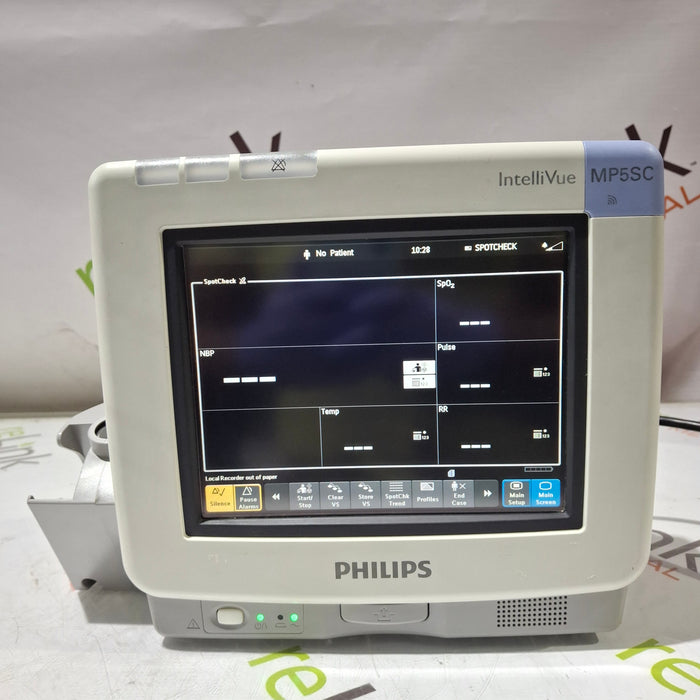 Philips IntelliVue MP5SC Fast SpO2, NIBP Spot Check Monitor