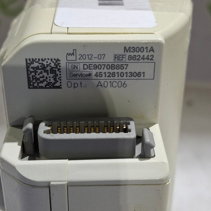 Philips M3001A-A01C06 Fast SpO2, NIBP, ECG, Temp, IBP MMS Module