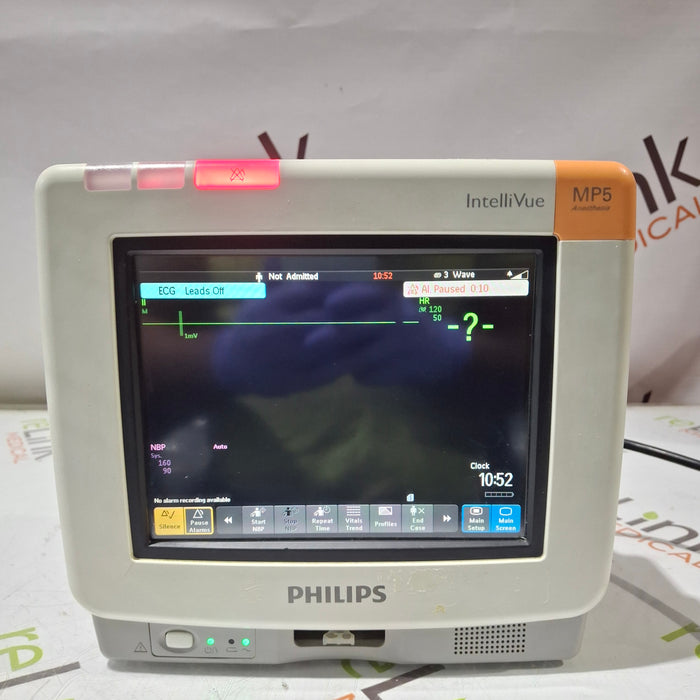 Philips Philips MP5 Anesthesia Fast SpO2 ECG, Press, NBP, Temp CO2 Patient Monitor Patient Monitors reLink Online