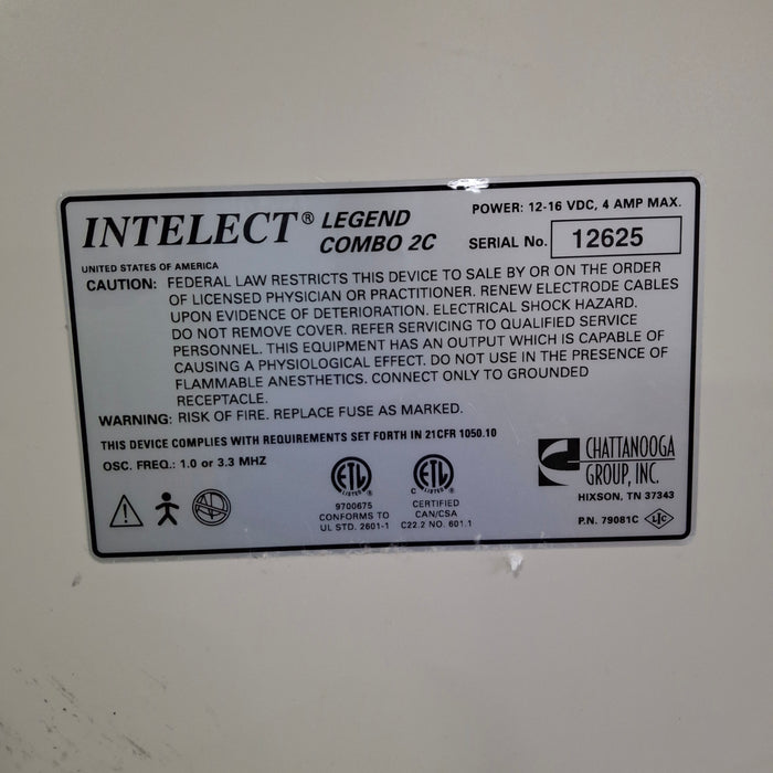 Chattanooga Group Intelect Legend Combo 2C Legend Combo