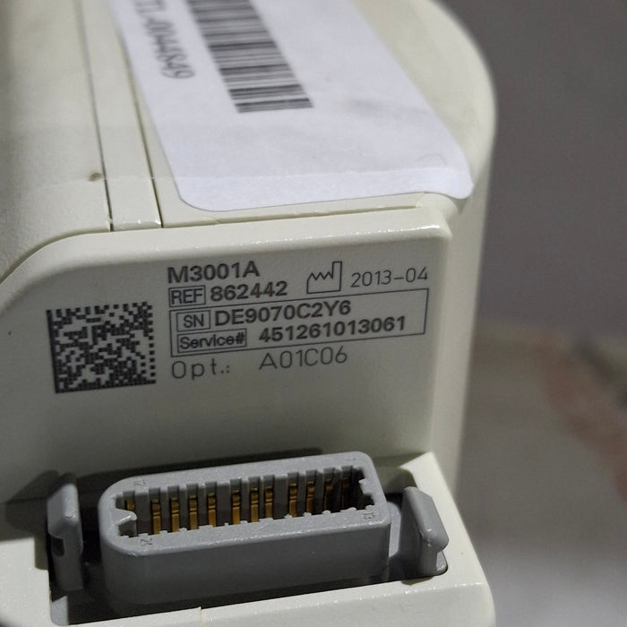 Philips M3001A-A01C06 Fast SpO2, NIBP, ECG, Temp, IBP MMS Module