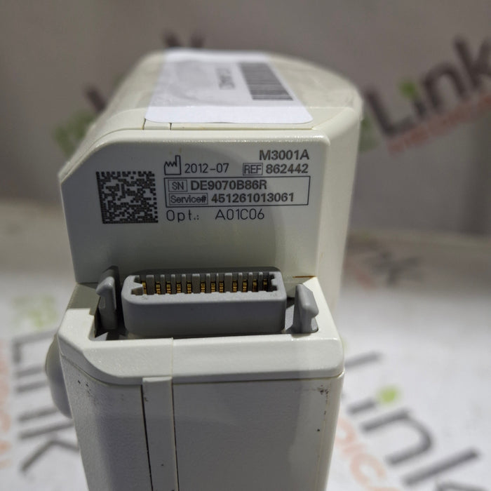 Philips M3001A-A01C06 Fast SpO2, NIBP, ECG, Temp, IBP MMS Module