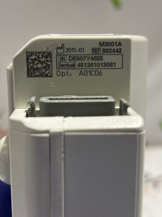 Philips M3001A-A01C06 Fast SpO2, NIBP, ECG, Temp, IBP MMS Module