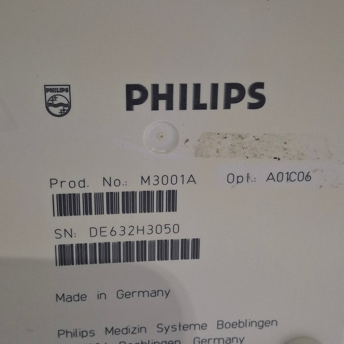 Philips M3001A-A01C06 Fast SpO2, NIBP, ECG, Temp, IBP MMS Module