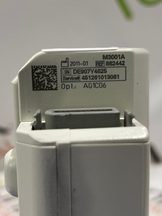 Philips M3001A-A01C06 Fast SpO2, NIBP, ECG, Temp, IBP MMS Module