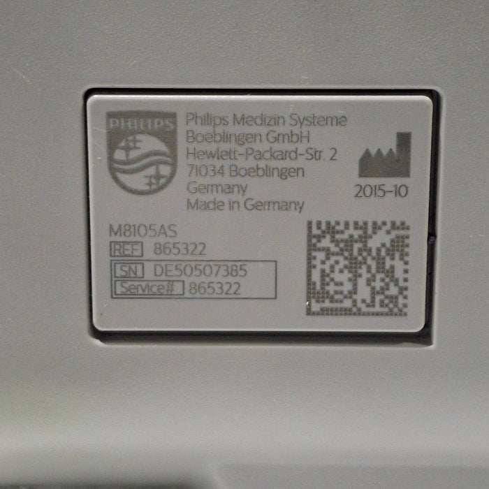 Philips IntelliVue MP5SC Fast SpO2, NIBP Spot Check Monitor