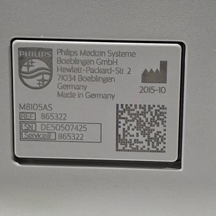 Philips IntelliVue MP5SC Fast SpO2, NIBP Spot Check Monitor