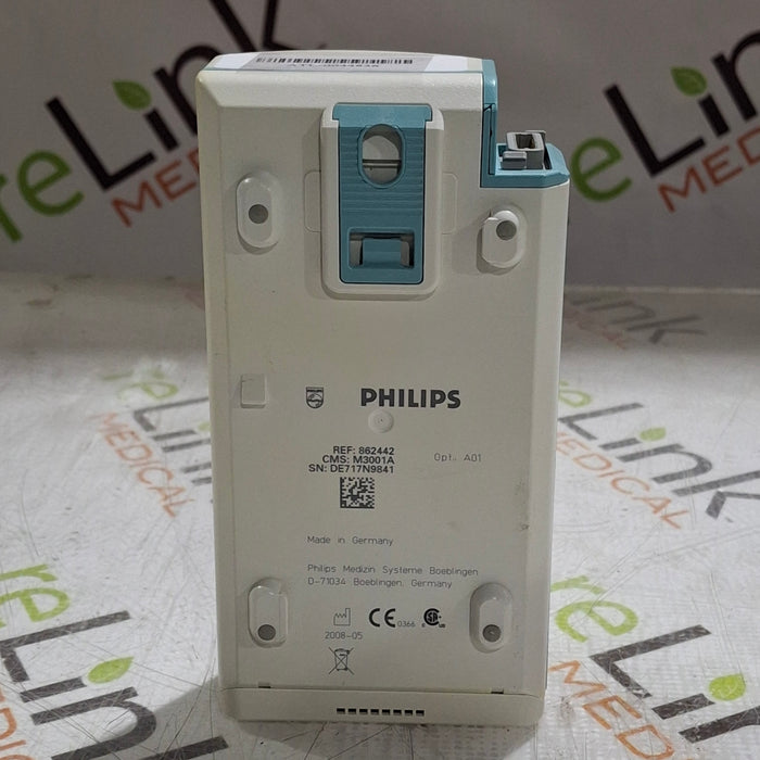 Philips M3001A-A01 Fast SpO2, NIBP, ECG MMS Module