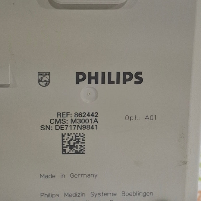 Philips M3001A-A01 Fast SpO2, NIBP, ECG MMS Module