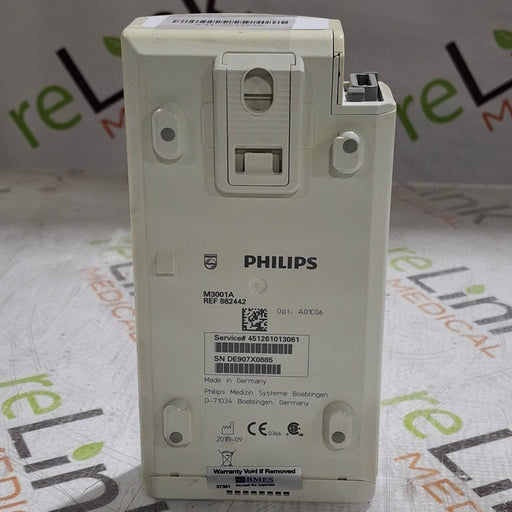 Philips Philips M3001A-A01C06 Fast SpO2, NIBP, ECG, Temp, IBP MMS Module Patient Monitors reLink Online