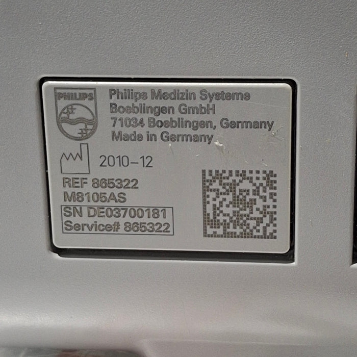 Philips IntelliVue MP5SC Fast SpO2, NIBP Spot Check Monitor