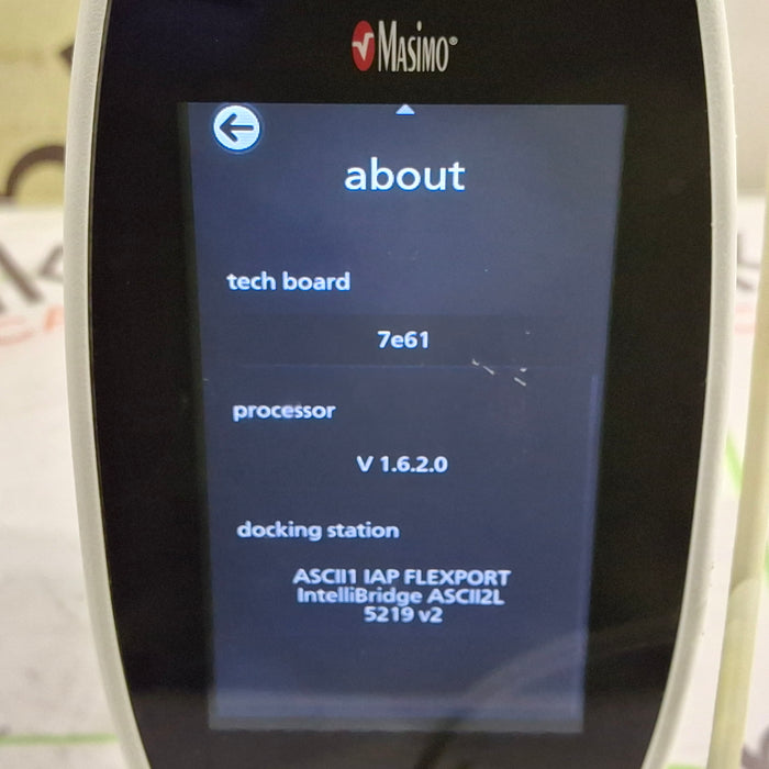 Masimo Radical 7 Pulse Oximeter w/ Base