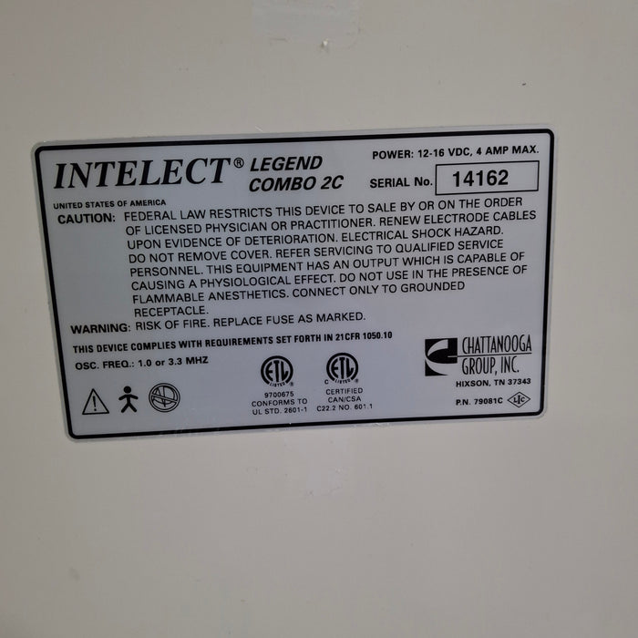 Chattanooga Group Intelect Legend Combo 2C Legend Combo