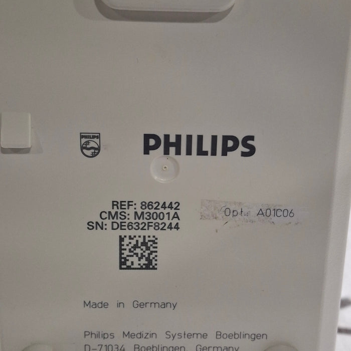 Philips M3001A-A01C06 Fast SpO2, NIBP, ECG, Temp, IBP MMS Module
