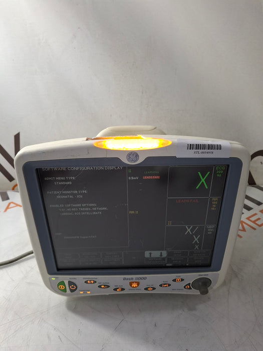 GE Healthcare Dash 5000 - GE/Nellcor SpO2 Patient Monitor
