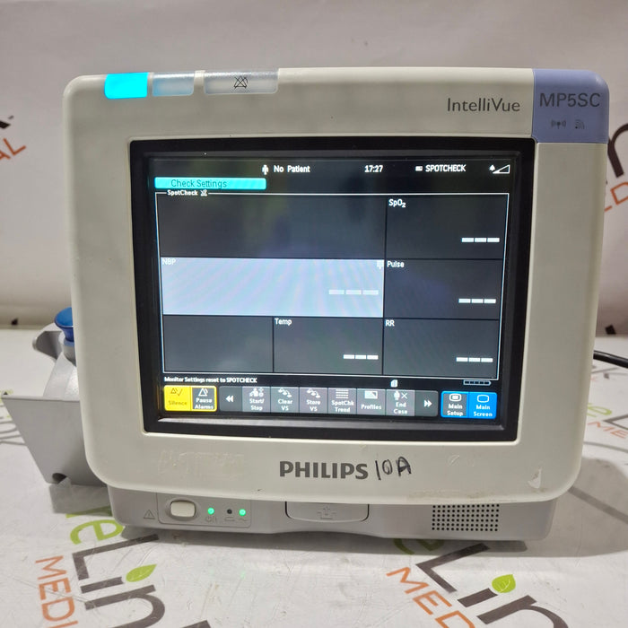 Philips IntelliVue MP5SC Fast SpO2, NIBP Spot Check Monitor