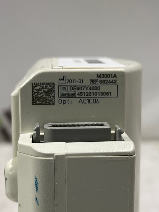 Philips M3001A-A01C06 Fast SpO2, NIBP, ECG, Temp, IBP MMS Module