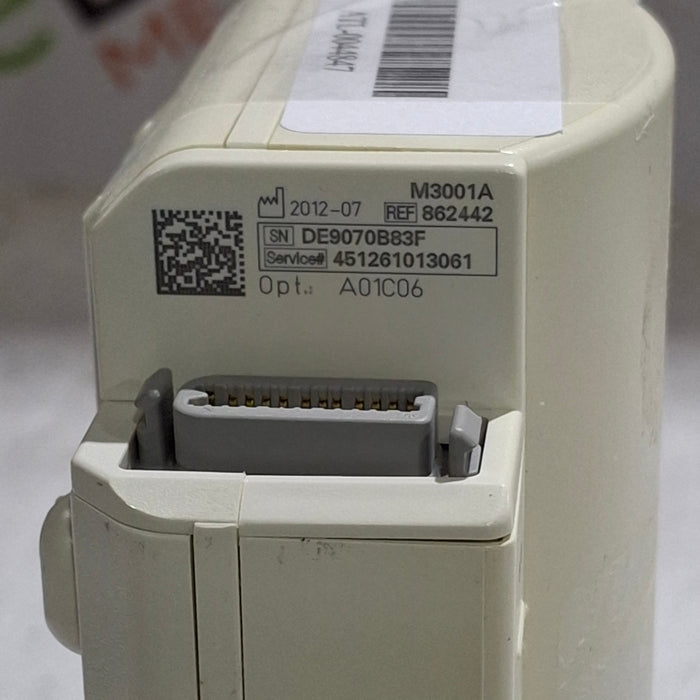 Philips M3001A-A01C06 Fast SpO2, NIBP, ECG, Temp, IBP MMS Module