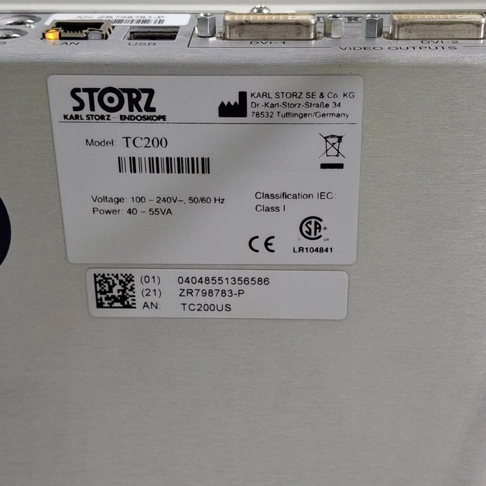 Karl Storz Image1 S TC200 Spies Camera System Console