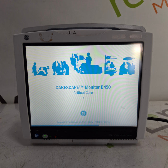 GE Healthcare Carescape B450 Critical Care Patient Monitor