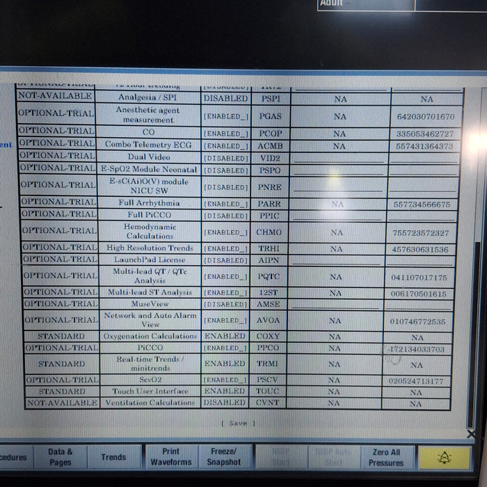 GE Healthcare Carescape B450 Critical Care Patient Monitor