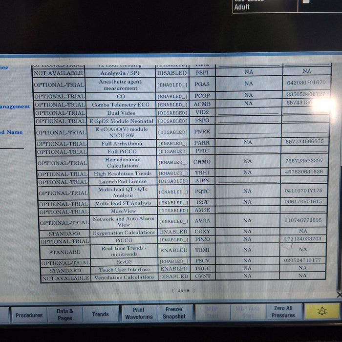 GE Healthcare Carescape B450 Critical Care Patient Monitor