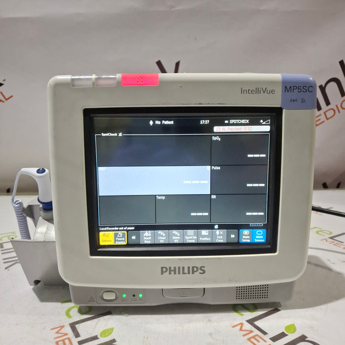 Philips IntelliVue MP5SC Fast SpO2, NIBP Spot Check Monitor