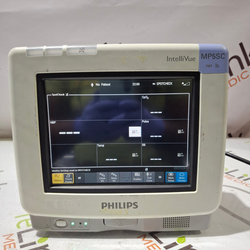 Philips Philips IntelliVue MP5SC Fast SpO2 Co2, NIBP Spot Check Monitor Patient Monitors reLink Online