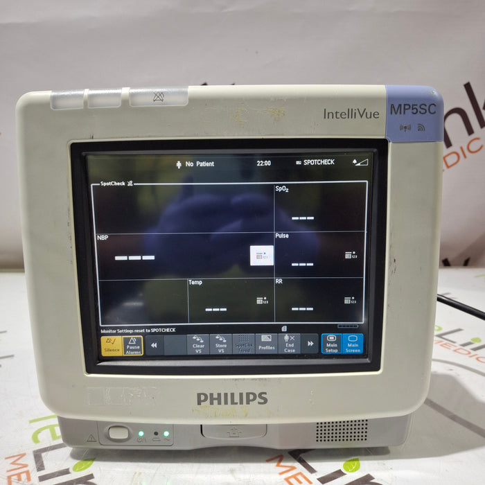 Philips Philips IntelliVue MP5SC Fast SpO2 Co2, NIBP Spot Check Monitor Patient Monitors reLink Online