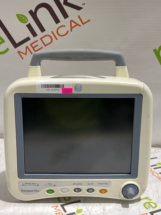 GE Healthcare Transport Pro Patient Monitor