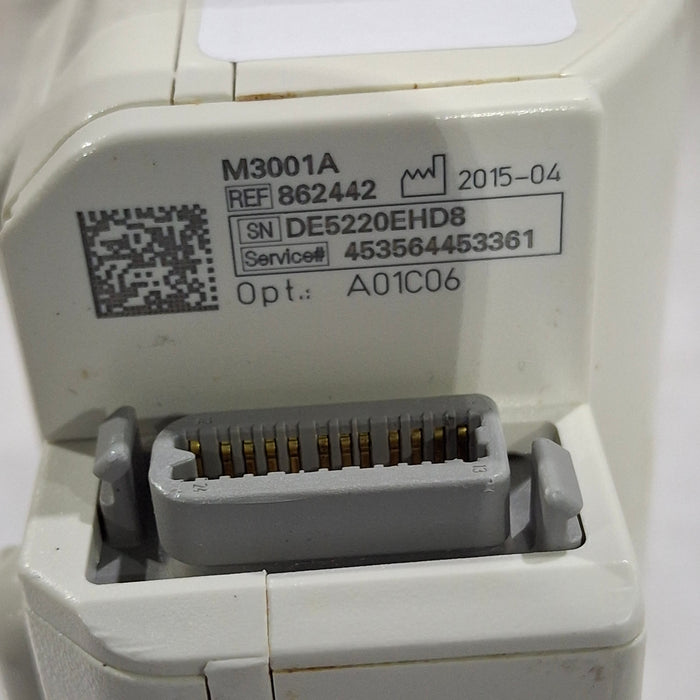Philips M3001A-A01C06 Fast SpO2, NIBP, ECG, Temp, IBP MMS Module