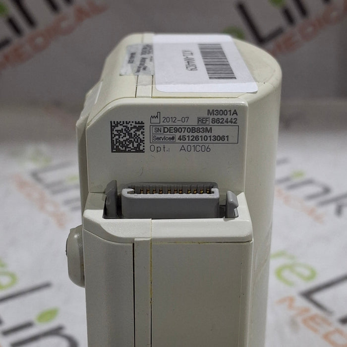 Philips M3001A-A01C06 Fast SpO2, NIBP, ECG, Temp, IBP MMS Module