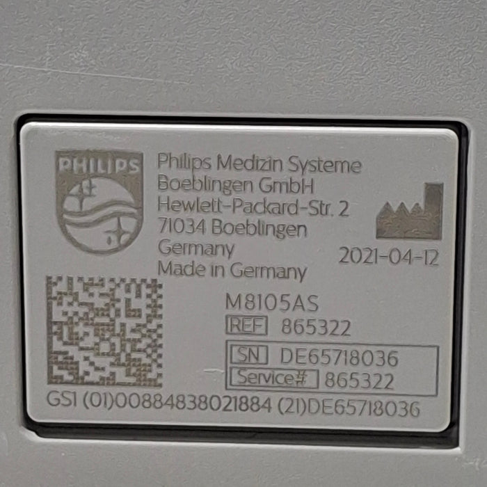 Philips IntelliVue MP5SC Fast SpO2, NIBP Spot Check Monitor