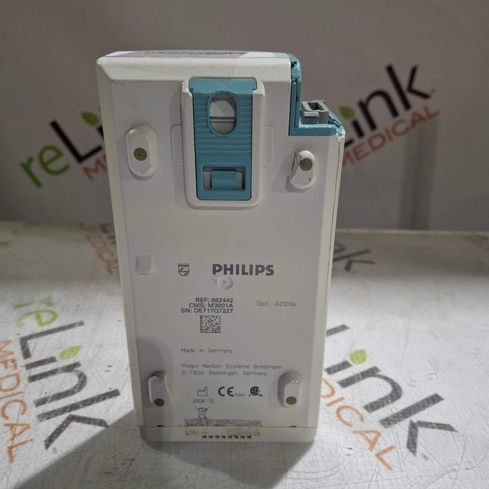 Philips M3001A-A01C06 Fast SpO2, NIBP, ECG, Temp, IBP MMS Module