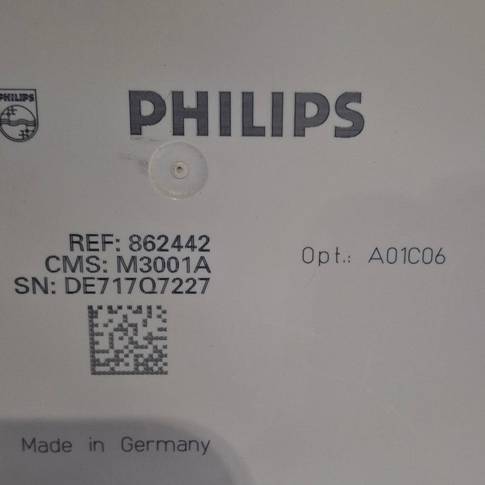 Philips M3001A-A01C06 Fast SpO2, NIBP, ECG, Temp, IBP MMS Module