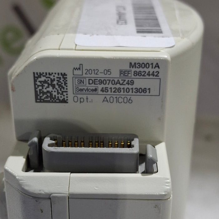 Philips M3001A-A01C06 Fast SpO2, NIBP, ECG, Temp, IBP MMS Module