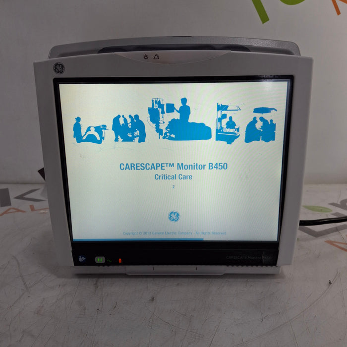 GE Healthcare Carescape B450 Critical Care Patient Monitor